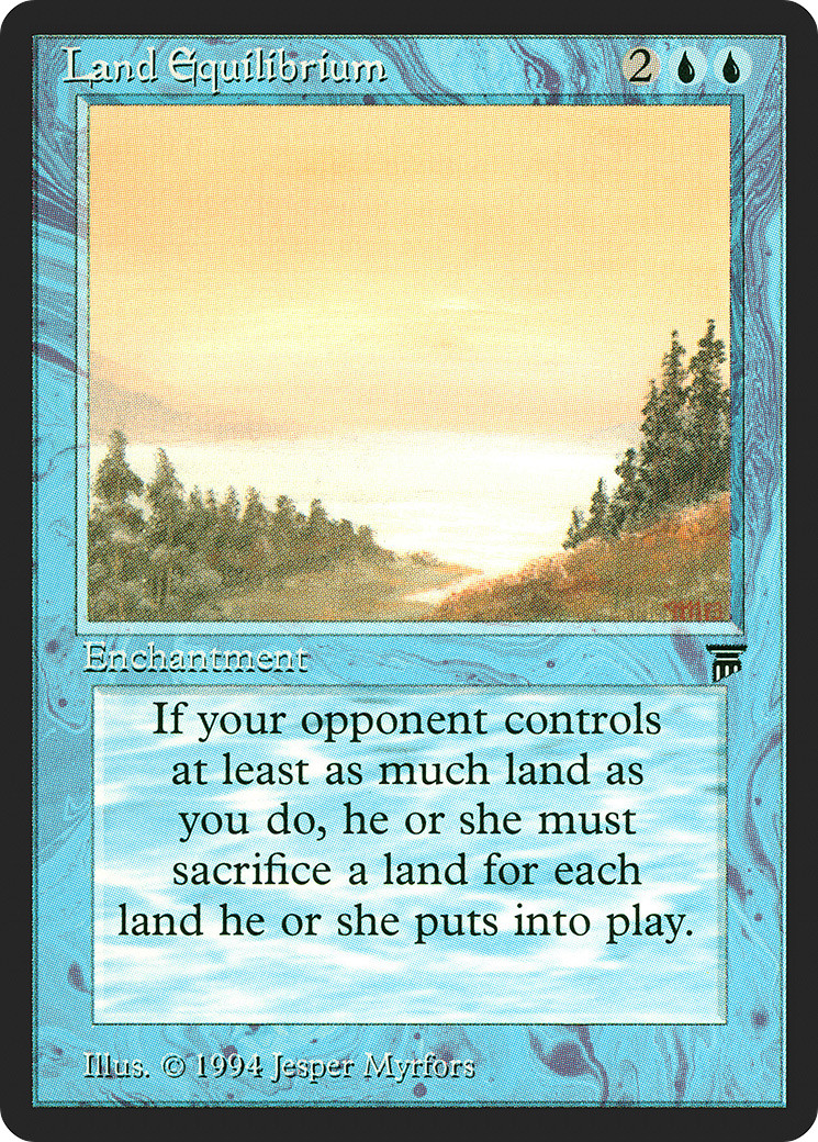 Land Equilibrium (LEG-064) - Legends