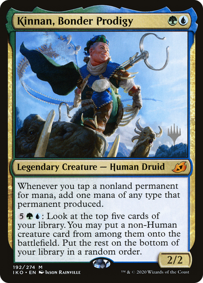 Kinnan, Bonder Prodigy (PPIKO-192P) - Ikoria: Lair of Behemoths Promos