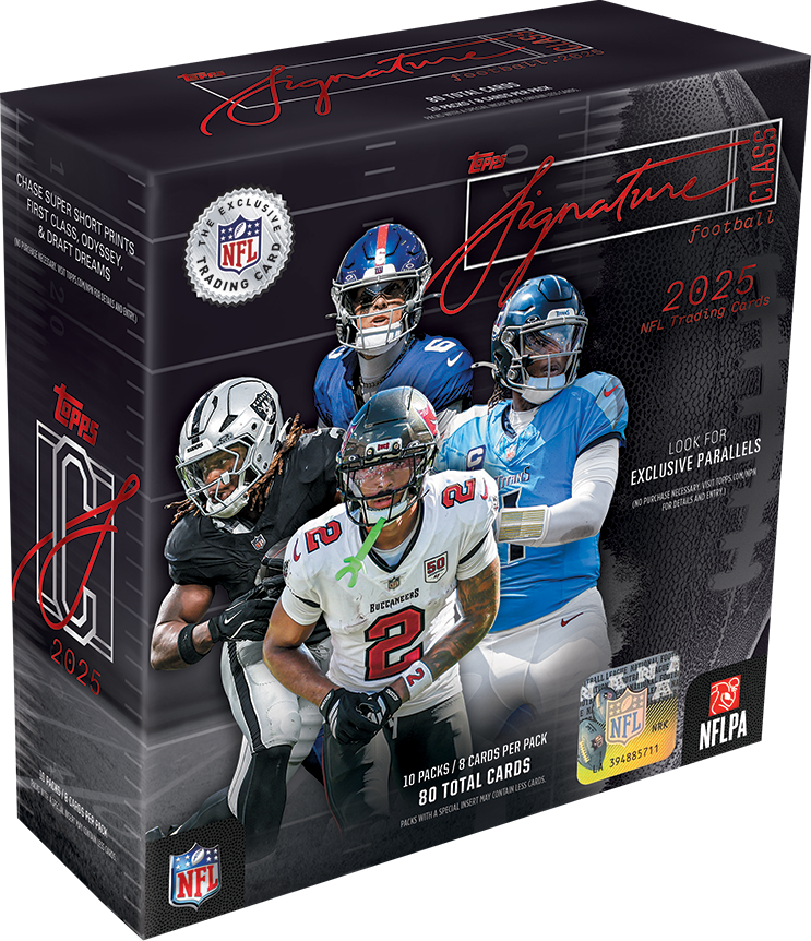 2025 Topps Signature Class Football Mega Box