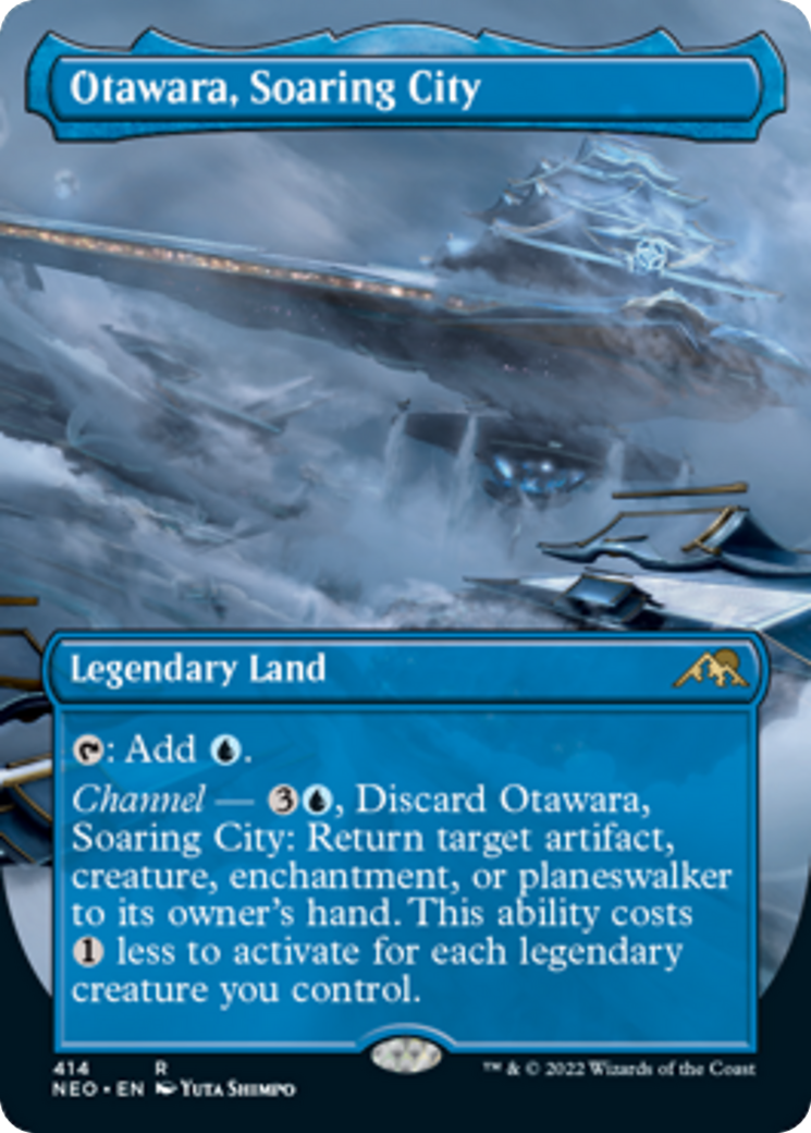 Otawara, Soaring City (NEO-414) - Kamigawa: Neon Dynasty (Borderless)