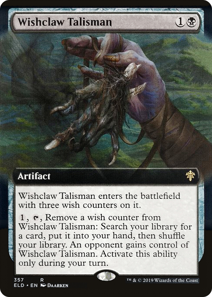 Wishclaw Talisman (ELD-357) - Throne of Eldraine: (Extended Art)