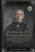 A Word From POTUS: Authentic Handwritten Word Zachary Taylor