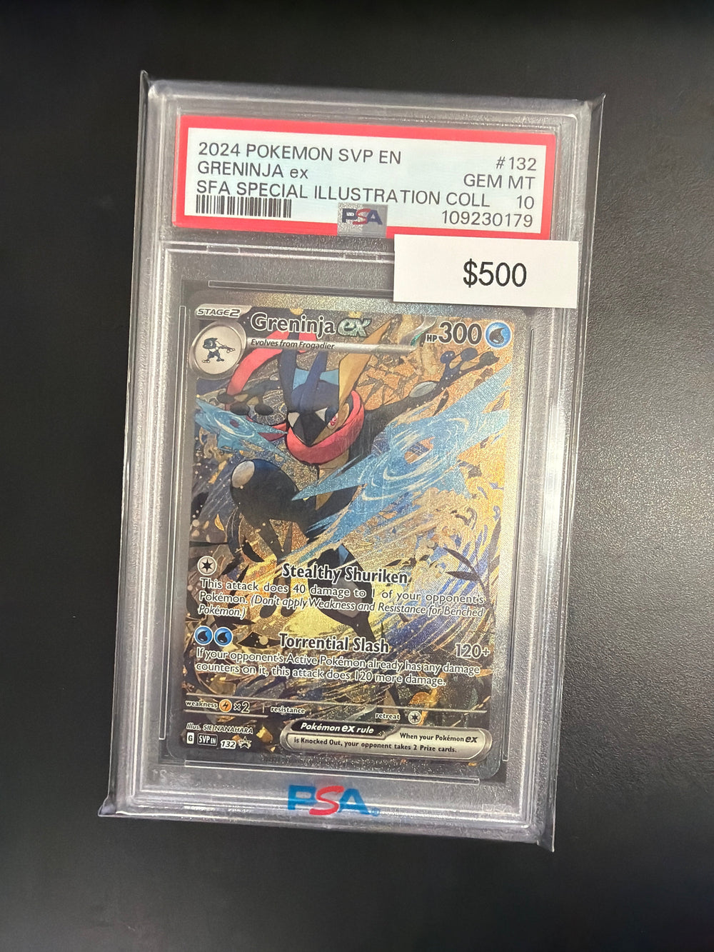 Pokemon Greninja EX #132 PSA 10