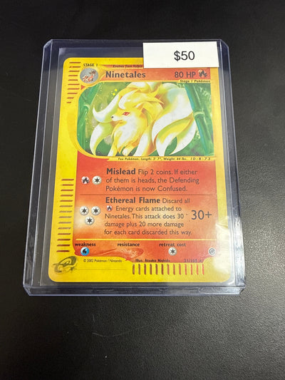 Pokemon Ninetales Holo #21/165