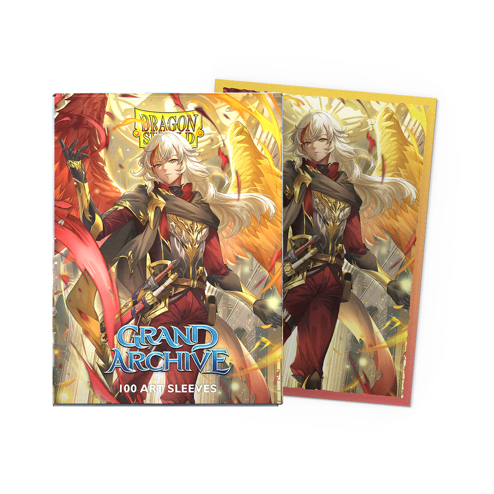 Sleeves: Dragon Shield: Limited Edition: Matte Art: Grand Archive: Azrael, Archangel of Materia