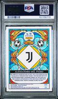 Alessandro Del Piero PSA 10 2023-24 23-24 Panini Select FIFA Stained Glass POP 2