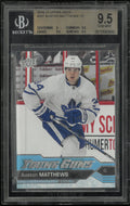 Auston Matthews Young Guns Rookie BGS 9.5 RC 2016-17 Upper Deck