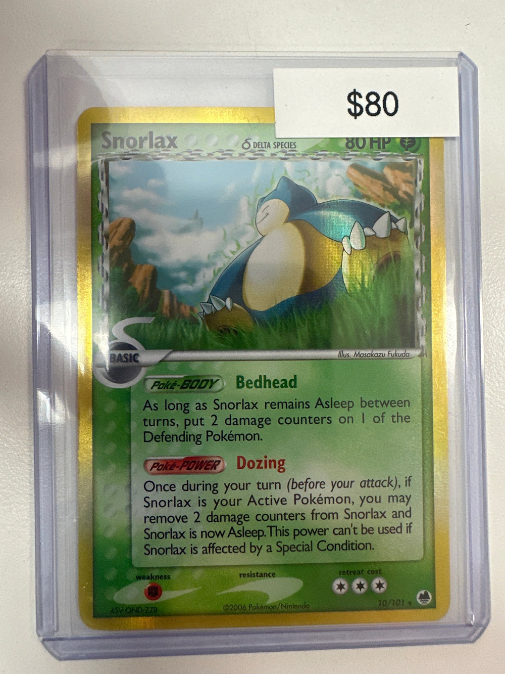 Pokemon Snorlax 10/101