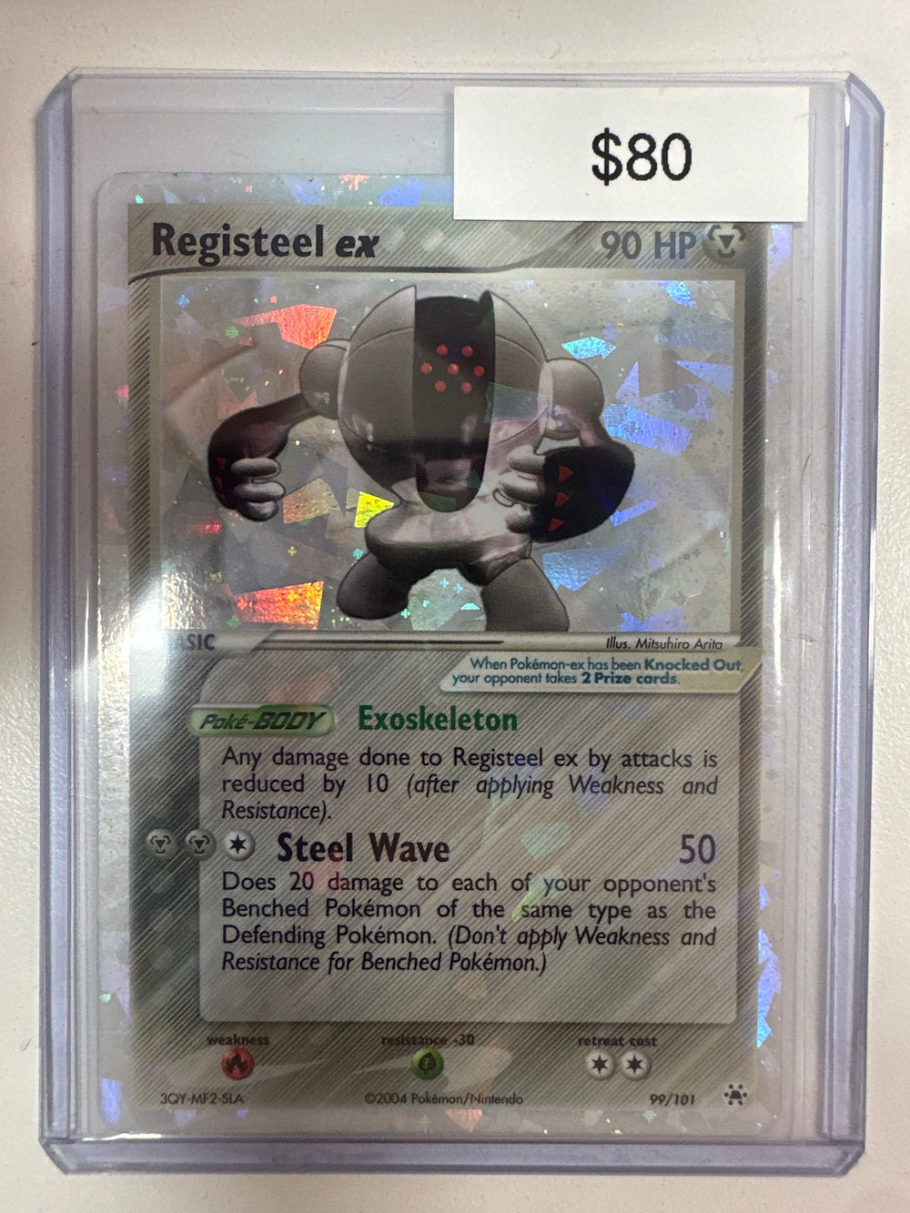 Pokemon Registeel ex 99/101