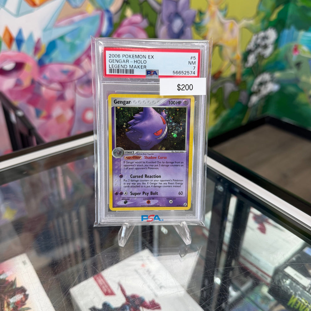 Pokemon Legend Maker Gengar #5 PSA 7