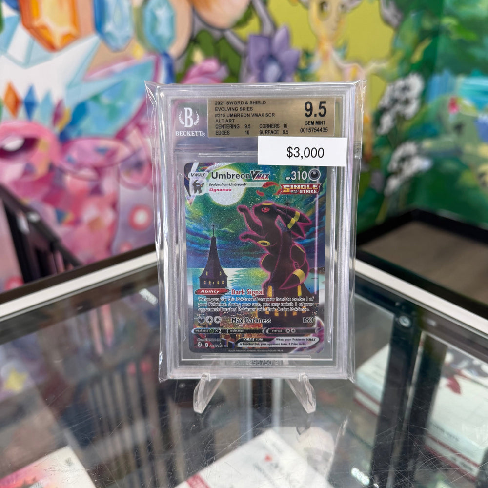Pokemon Evolving Skies Umbreon VMAX #215 BGS 9.5