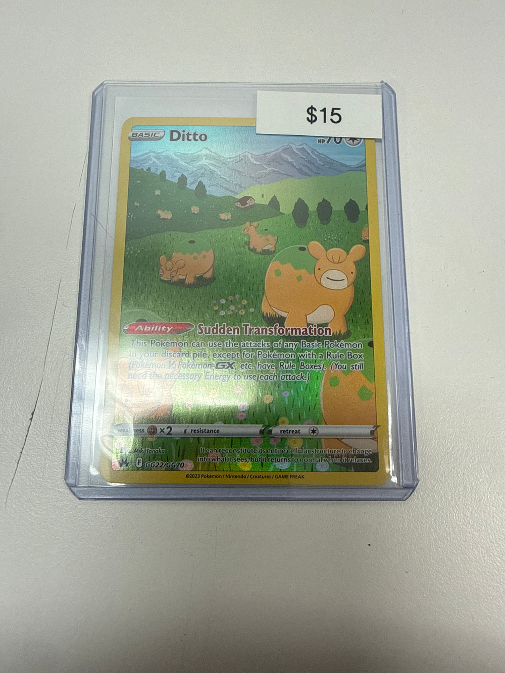 Pokemon Ditto #gg22/gg70