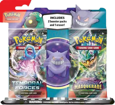 Pokémon TCG: Back to School Gengar Eraser Blister