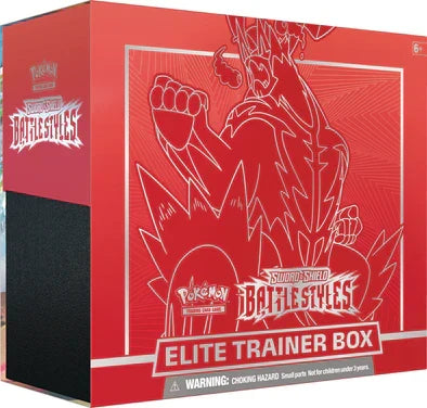 Pokémon TCG: Battle Styles Elite Trainer Box [Single Strike Urshifu] (Red)