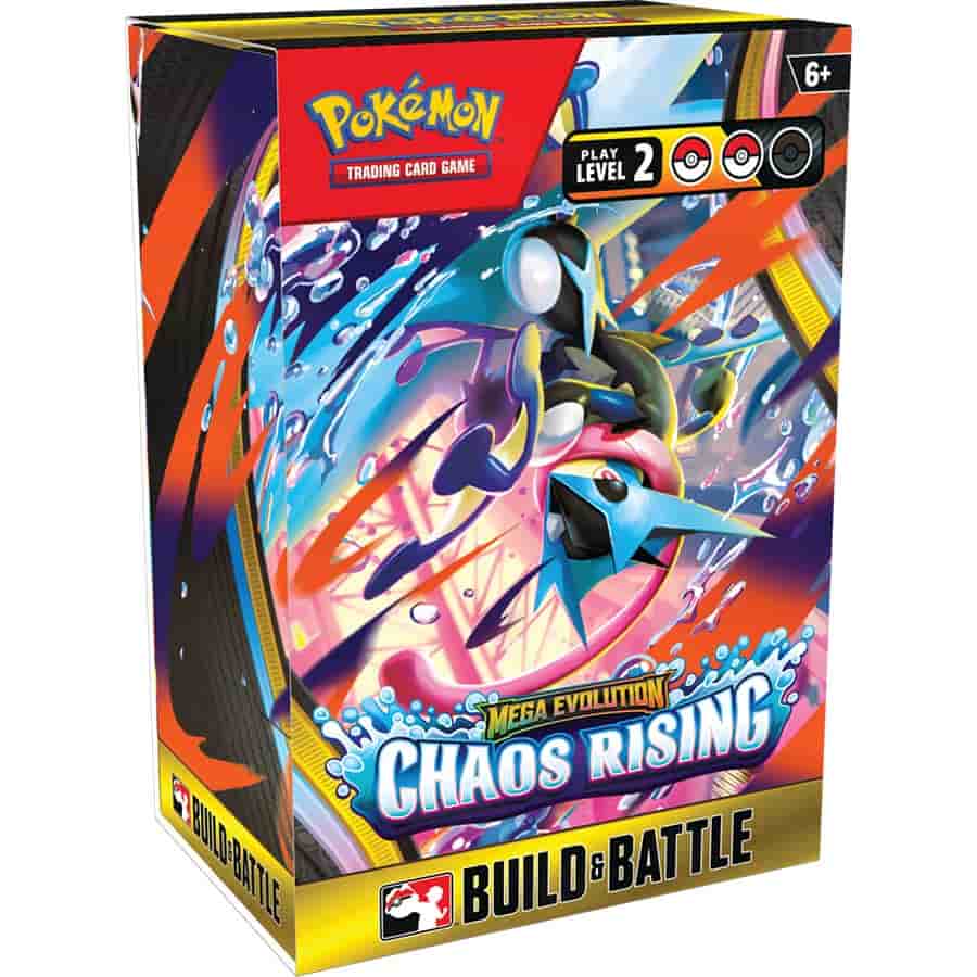Pokemon Tcg: Mega Evolution Chaos Rising (Me04) Build And Battle Box