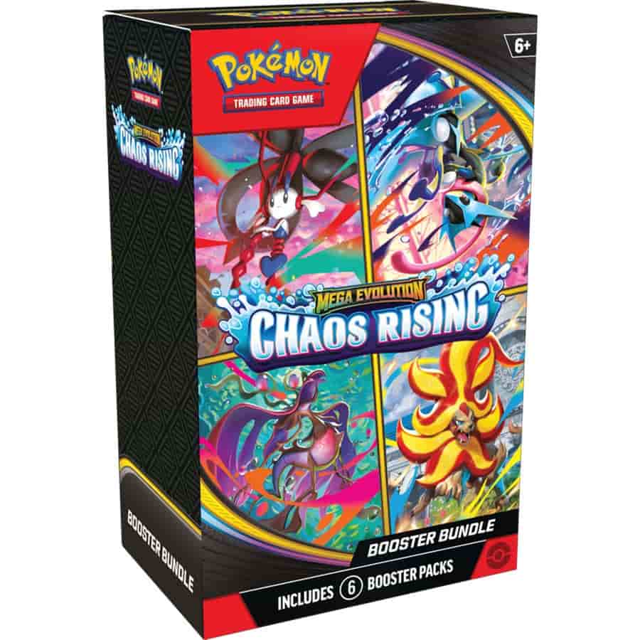 Pokemon Tcg: Mega Evolution Chaos Rising (Me04) Booster Bundle