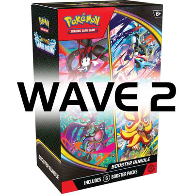 WAVE 2 Pokemon Tcg: Mega Evolution Chaos Rising (Me04) Booster Bundle (WAVE 2 - Expected to ship by July 31st)
