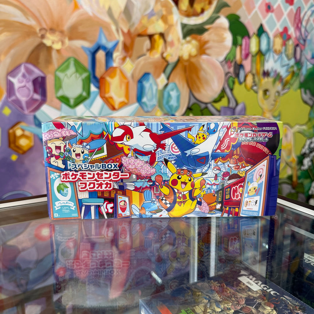 Pokemon Japanese Fukuoka Pokemon Center Special Box