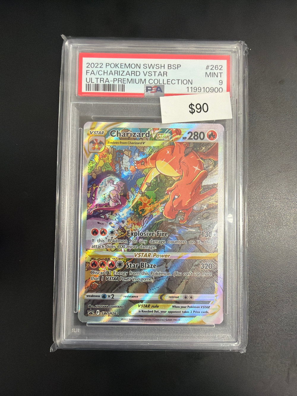 Pokemon Charizard VSTAR SWSH262 PSA 9