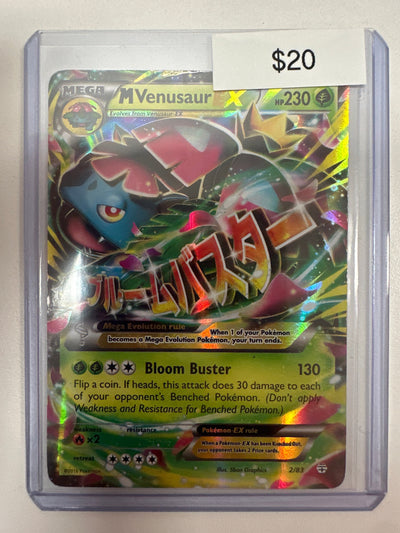 Pokemon M Venusaur EX 2/83