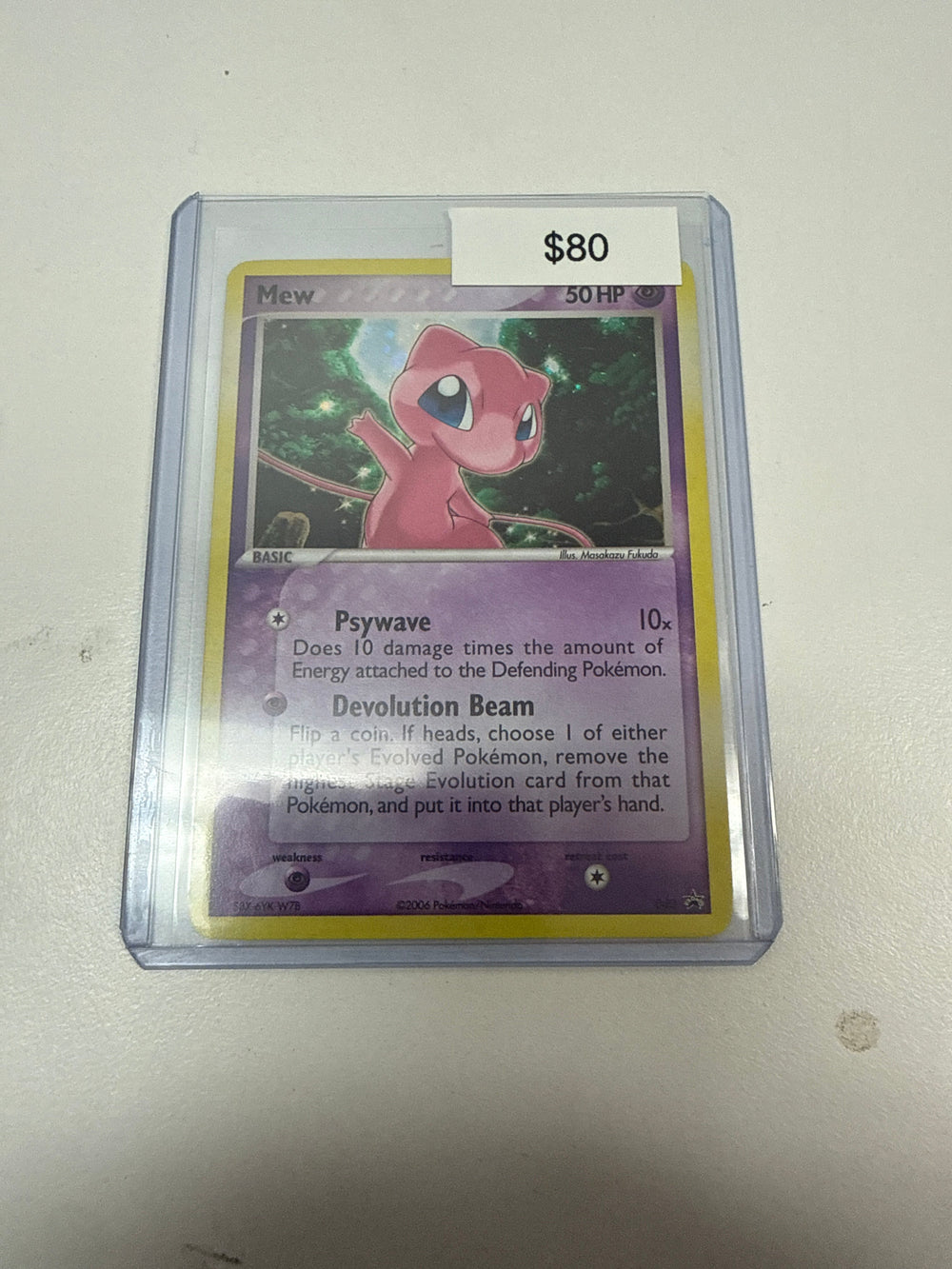Pokemon Mew Holo #040