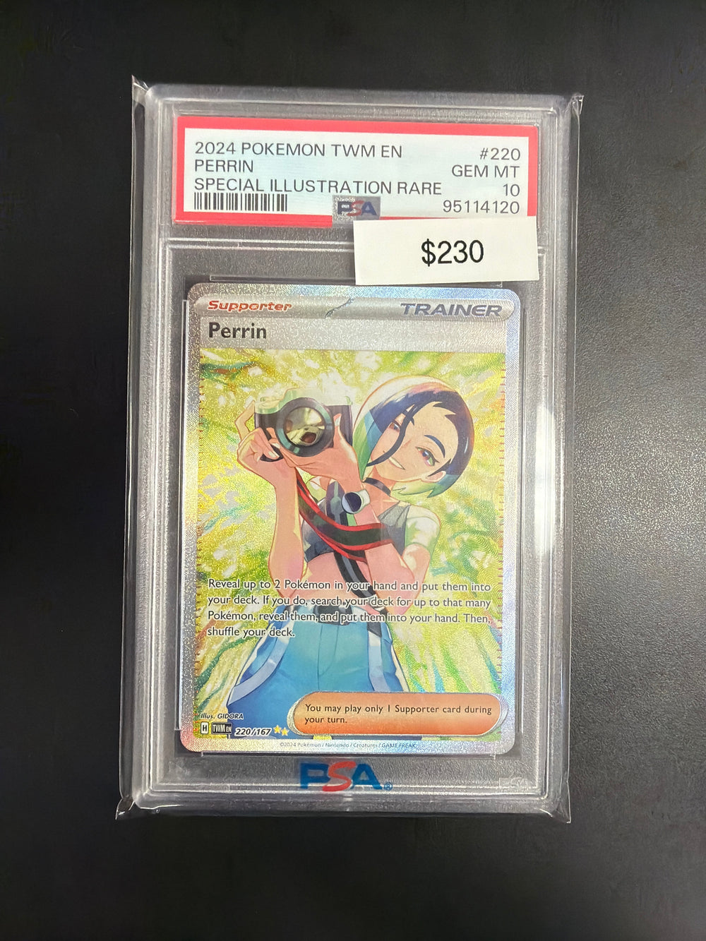 Pokemon Twilight Masquerade #220 PSA 10