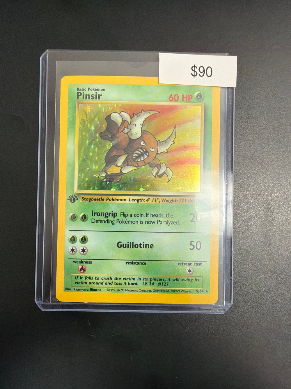 Pokemon Pinsir 1st Ed. Jungle #9/64