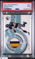 Drew Brees RC PSA 9 Future Watch Patch /800 SP Authentic 2001 #101