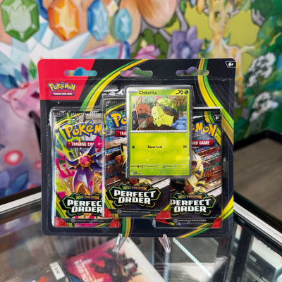 Pokemon Mega Evolution: Perfect Order 3-Pack Blister