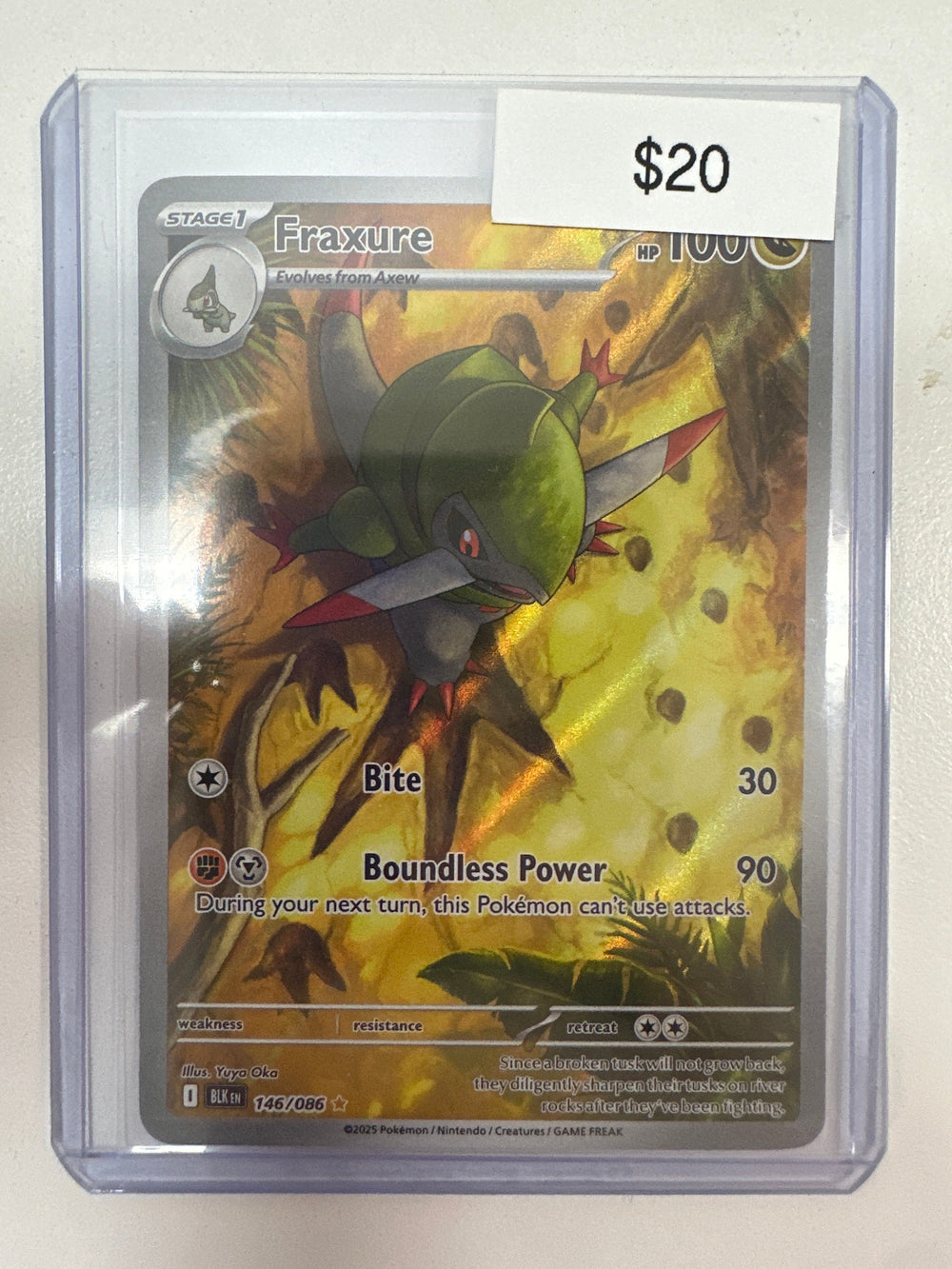 Pokemon Fraxure 146/086