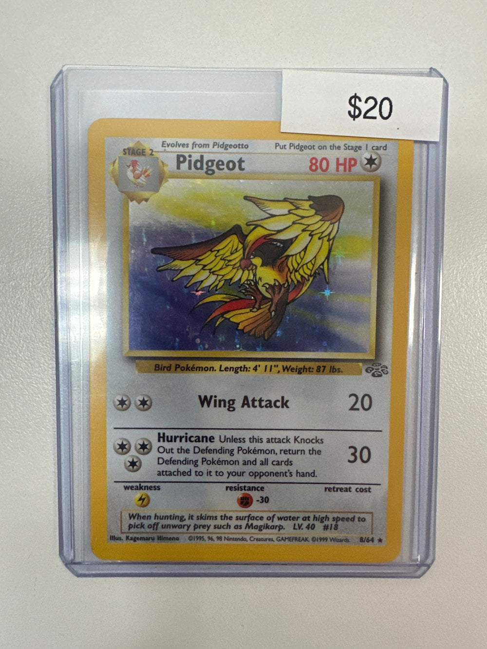 Pokemon Pidgeot 8/64