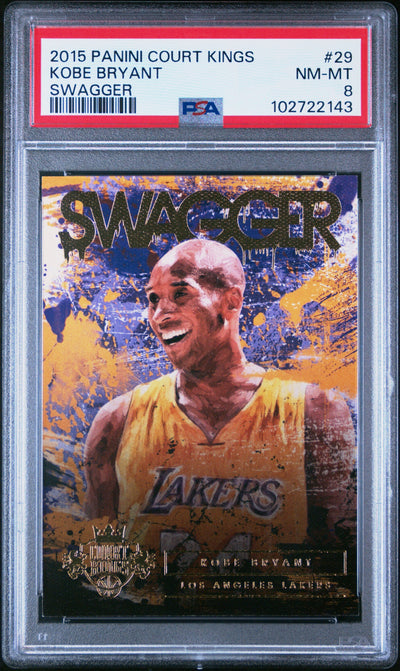2015-16 Panini Court Kings - Kobe Bryant - Swagger - Case Hit SSP - PSA Graded Card