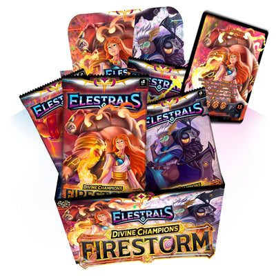 Elestrals TCG: Firestorm Booster Box (Divine Champions)