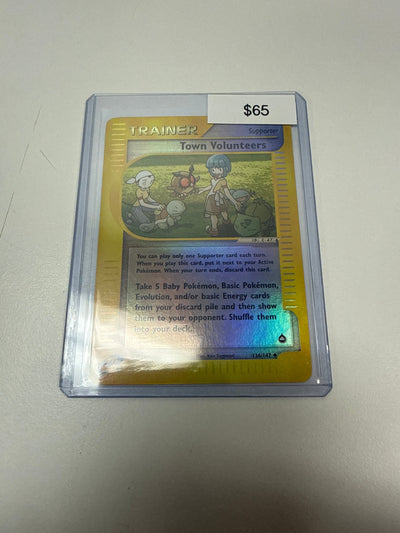 Pokemon Town Volunteers Rev Holo #136/147