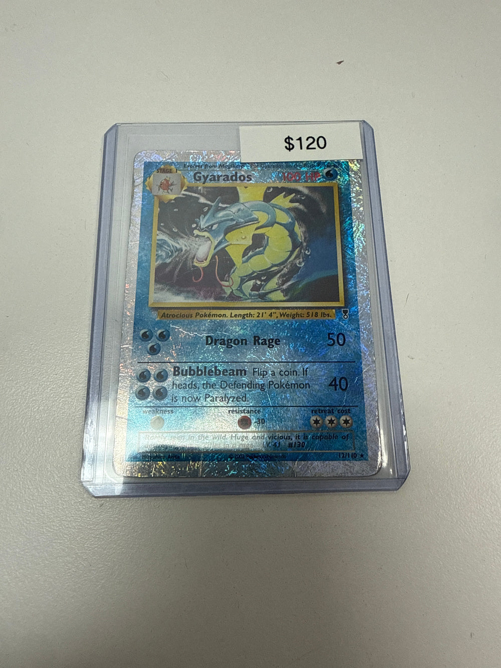 Pokemon Legendary Collection Gyarados Rev Holo #12/110