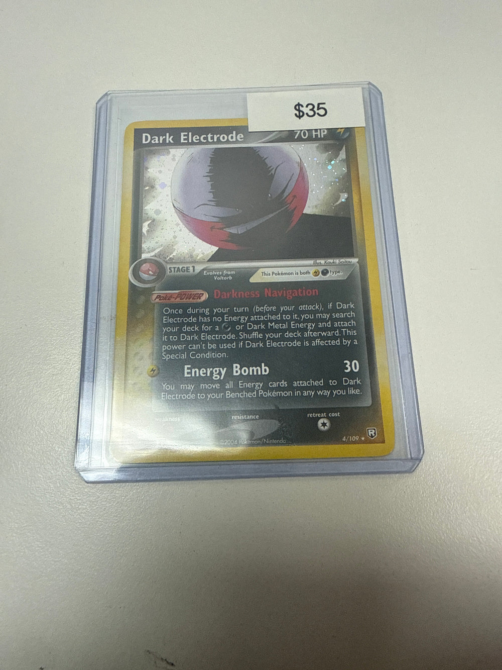 Pokemon Dark Electrode Holo #4/109