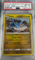2018 Pokemon Latios #SM136 PSA 8