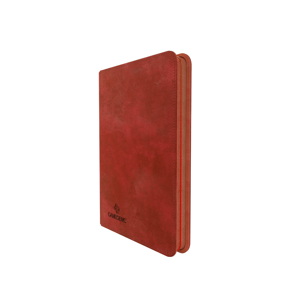 Gamegenic 8-Pocket Zip-Up Album - Red