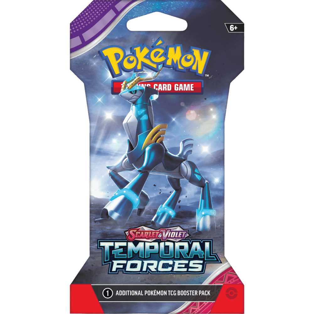 Pokemon Scarlet Violet Temporal Forces Sleeved Booster Packs