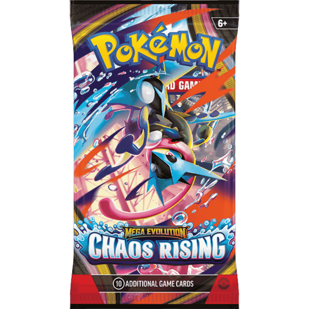 Pokemon Mega Evolution Chaos Rising Booster Pack