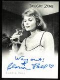 Gloria Pall as The Girl at the Bar Twilight Zone Auto Autograph #A-62