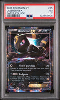 2016 POKEMON XY FATES COLLIDE UMBREON EX #55 PSA 7