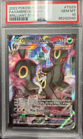 2022 Pokemon SWSH FA/Umbreon VMAX Brilliant Stars - PSA 10