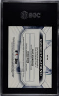 Julio Rodriguez Evan White /25 Dual Auto Sterling 2020 Bowman SGC 9.5
