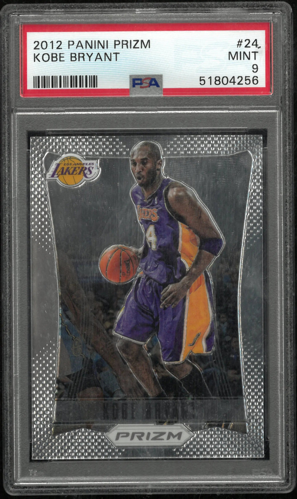 Kobe Bryant #24 PSA 9 2012-13 Panini Prizm