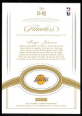 Magic Johnson /10 Auto Flawless 2017-18 Enshrined Signatures