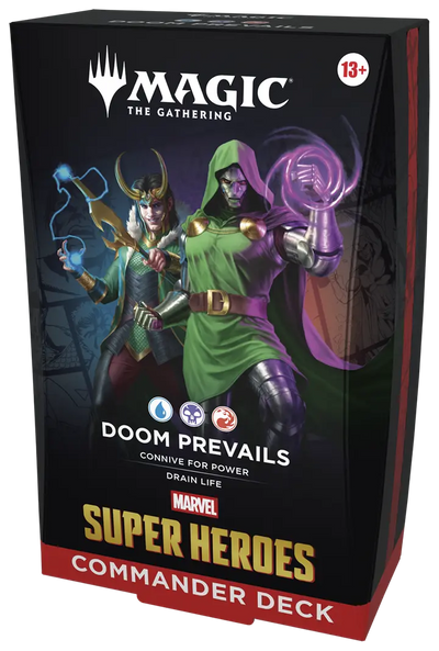 Magic The Gathering Marvel Super Heroes Commander Starter Deck Doom Prevails