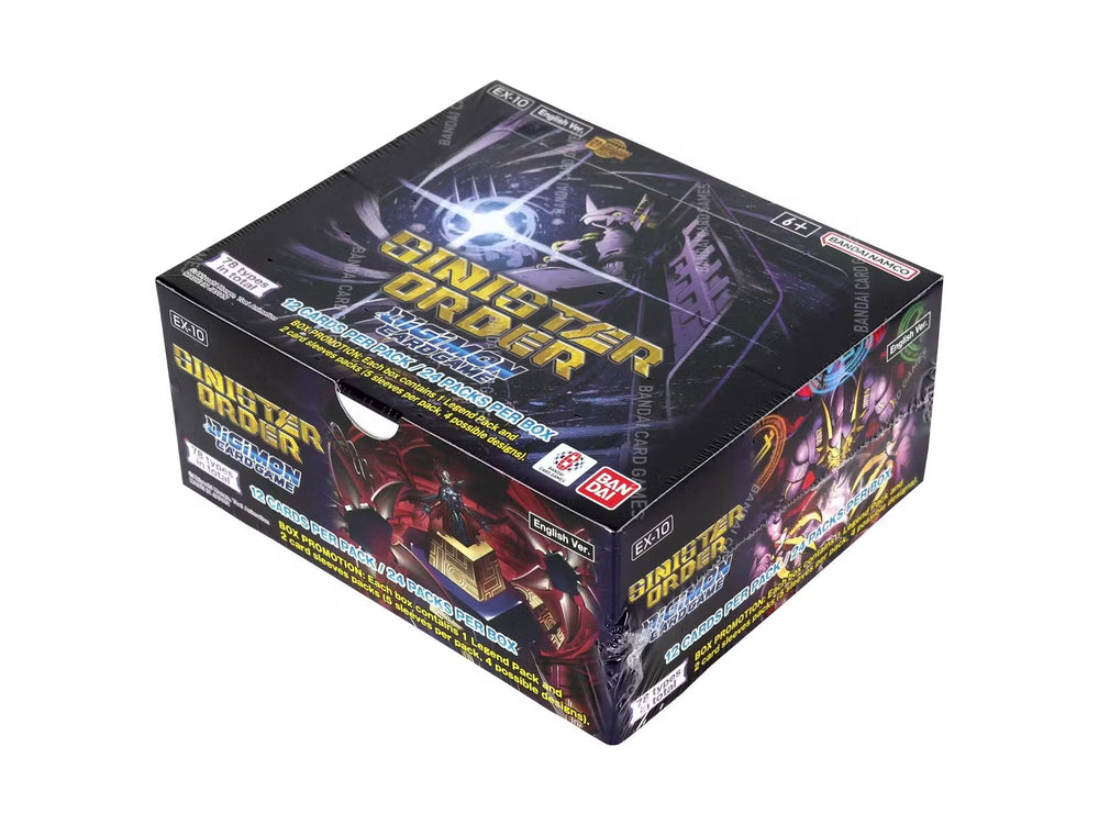 Digimon TCG: Sinister Order Booster Box (EX10) (24CT)