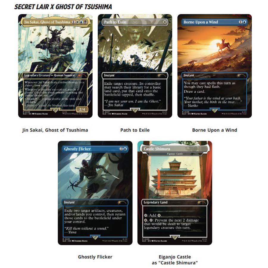Magic: The Gathering - Secret Lair Drop - Ghost of Tsushima (Non-Foil)