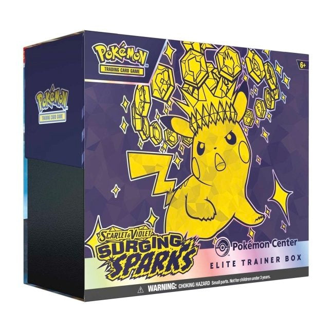Pokemon - Scarlet & Violet - Surging Sparks - POKEMON CENTER Elite Trainer Box